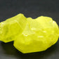 Large Yellow Sulphur Sulfur Crystal Italy - 1.3"