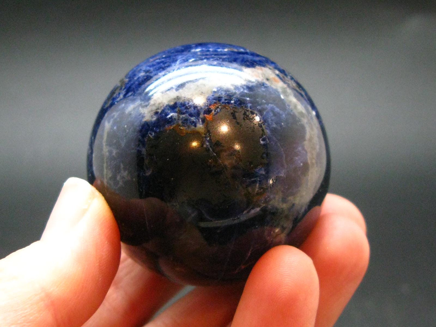 Large Sodalite Sphere From Canada - 1.6"