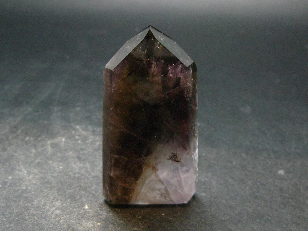 Cacoxenite Amethyst Polished Crystal From Brazil - 2.7"