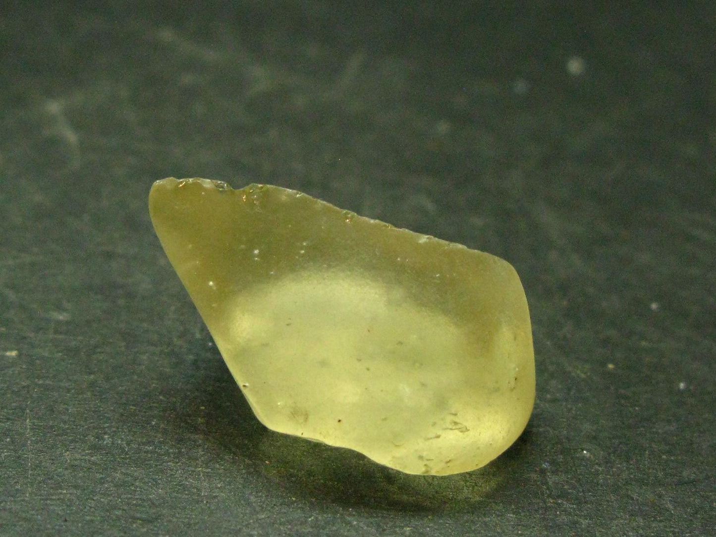 Nice Gem Libyan Tektite Raw Piece From Libya - 5.57 Grams - 1.1"