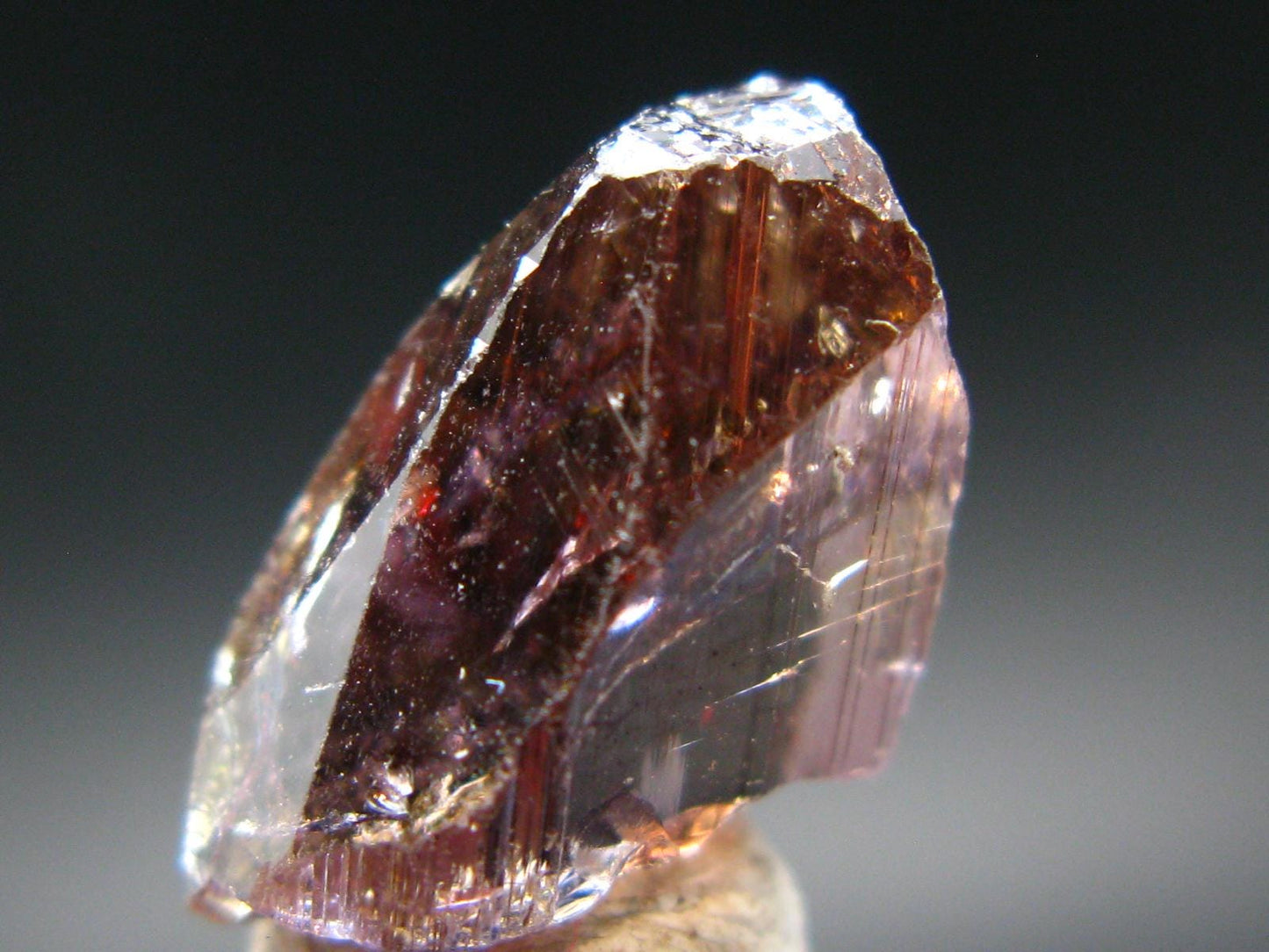 Tanzanite Gem Untreated Pink Crystal From Tanzania - 10.41 Carats - 0.6"