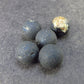 Lot of 5 Covelite Little Balls From Peru - 5.9 Grams