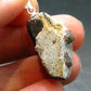 Fairy Cross!! Natural Staurolite Sharp Brown Twin Crystals Silver Pendant From Russia - 1.2" - 5.31 Grams