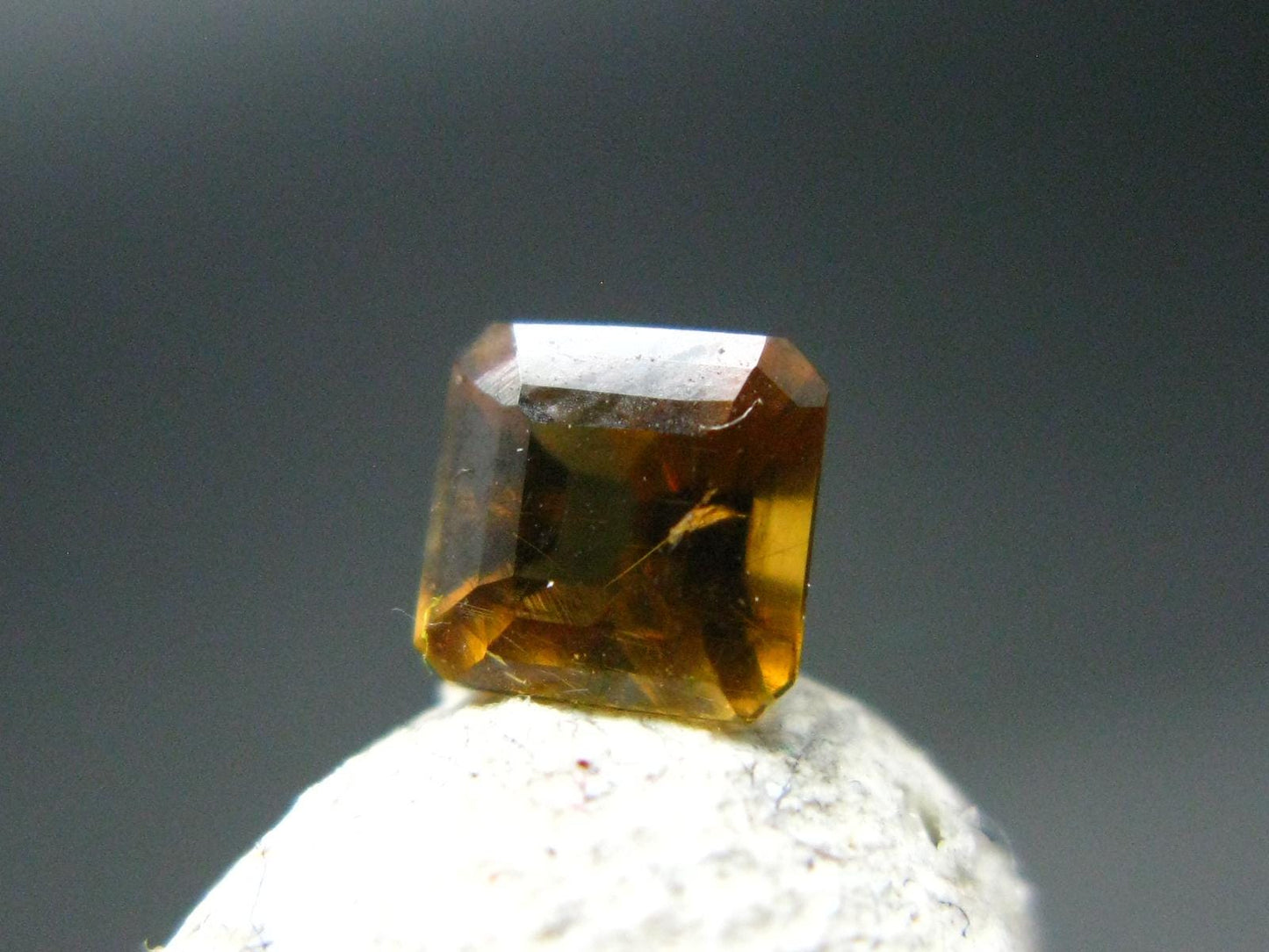 Rare Gem Clinozoisite Cut Stone from Pakistan - 0.59 Carats