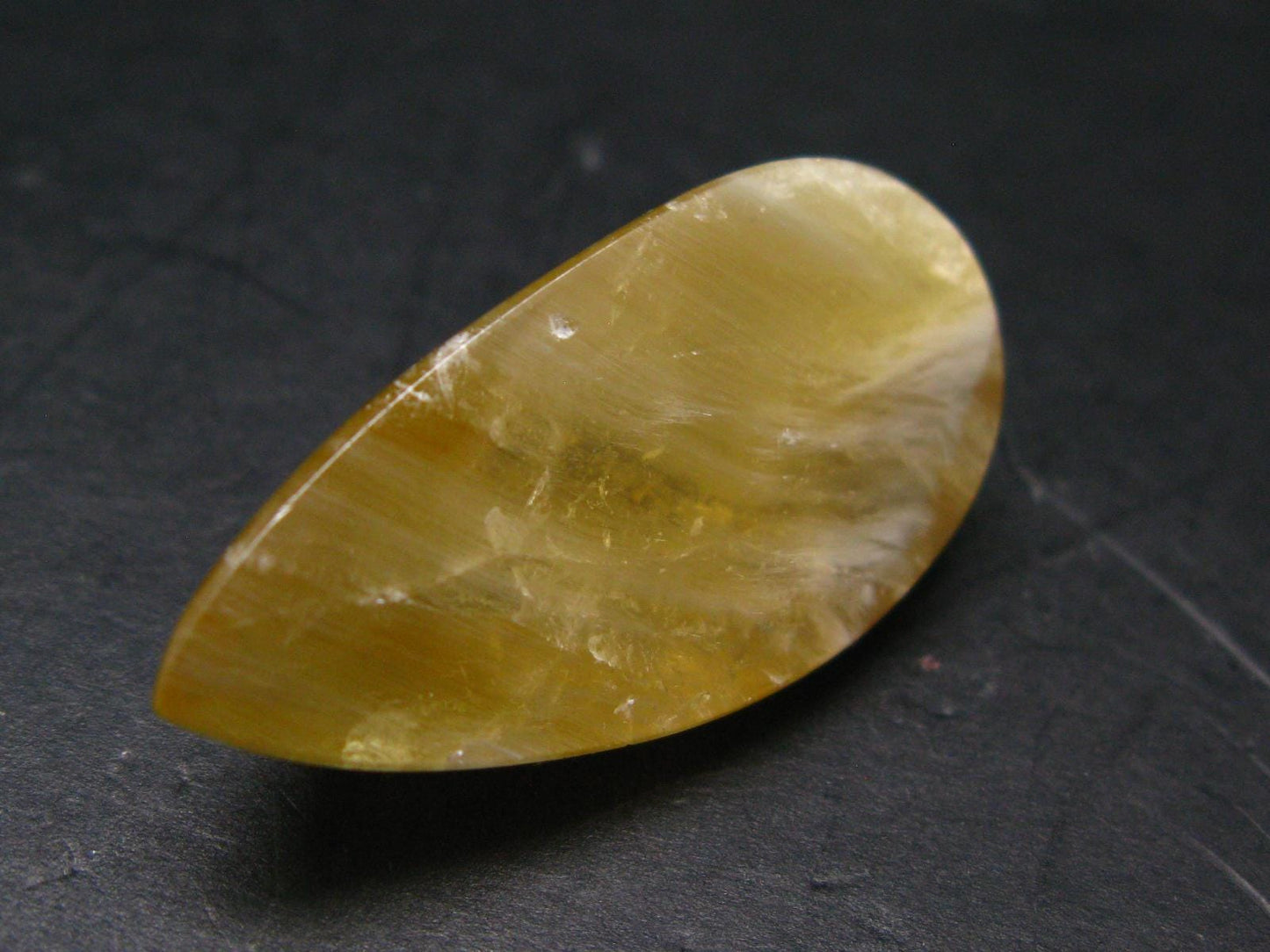 Rare Agni Gold Danburite Cabochon From Tanzania - 57.85 Carats - 1.4"