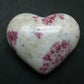 Large Cinnabar in Quartz Heart from Peru - 132.91 Grams - 2.5"