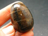 Chiastolite Variety of Andalusite Egg from China - 1.3"