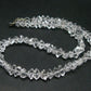 Herkimer Diamond Quartz Necklace From USA - 17" - 38.1 Grams