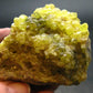 Sulfur Sulphur Cluster From Bolivia - 2.5"