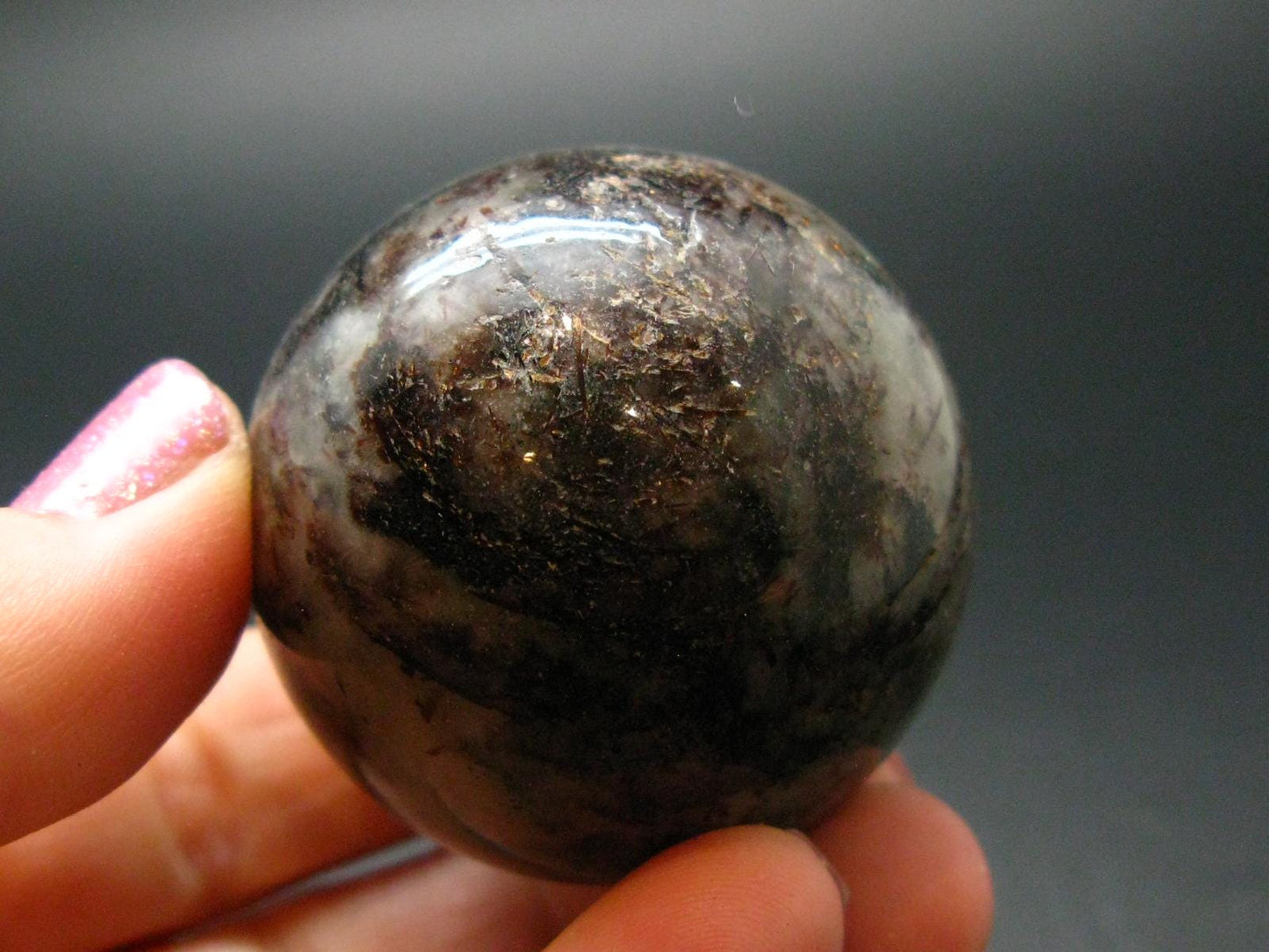 Astrophylite Astrophyllite Sphere Ball From Russia - 1.5" - 94.36 Grams