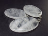 Set of 3 Natural Clear Quartz Crystal Pendants From Brazil