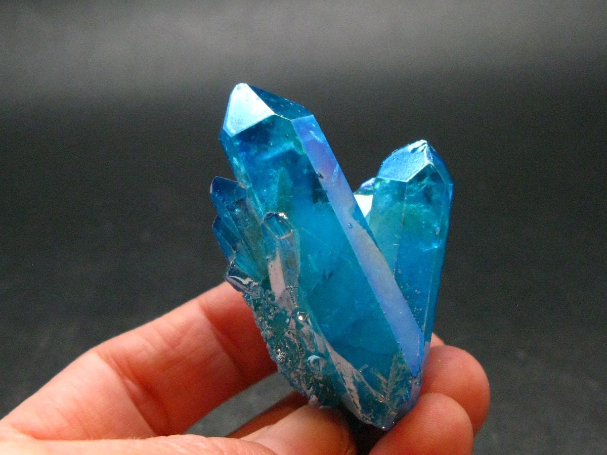 Aura Quartz Cluster From Brazil - 2.1" - 36.20 Grams