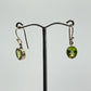 Peridot Sterling Silver Dangle Earrings | August Birthstone