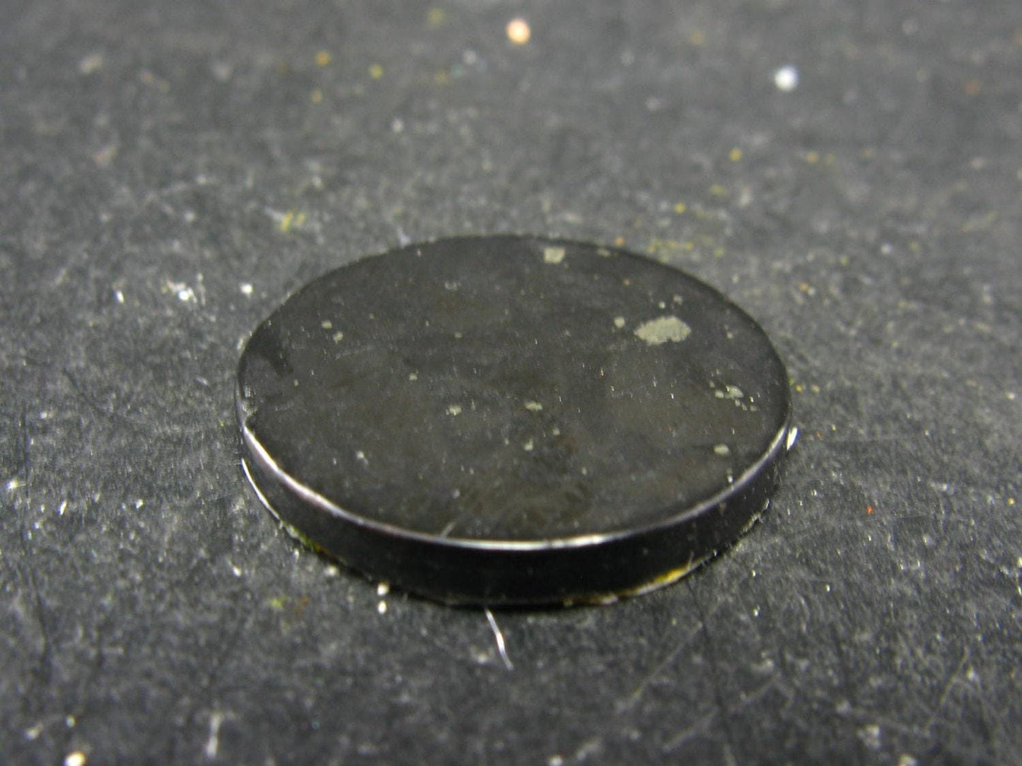 Shungite Sticker For Electronics From Russia - Round