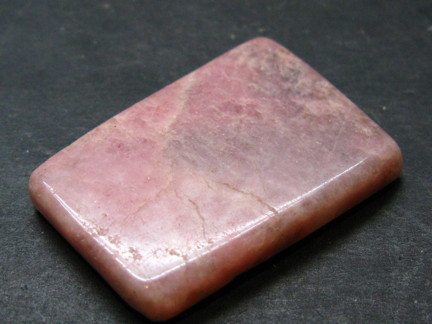 Rare Pink Petalite Tumbled Stone From Canada - 1.5" - 14.52 Grams