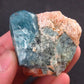 Rare Blue Apatite Cluster from Russia - 1.9" - 69.5 Grams