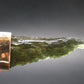 Gem Moldavite Tektite SS Pendant From Czech Republic - 2.1" - 5.8 Grams