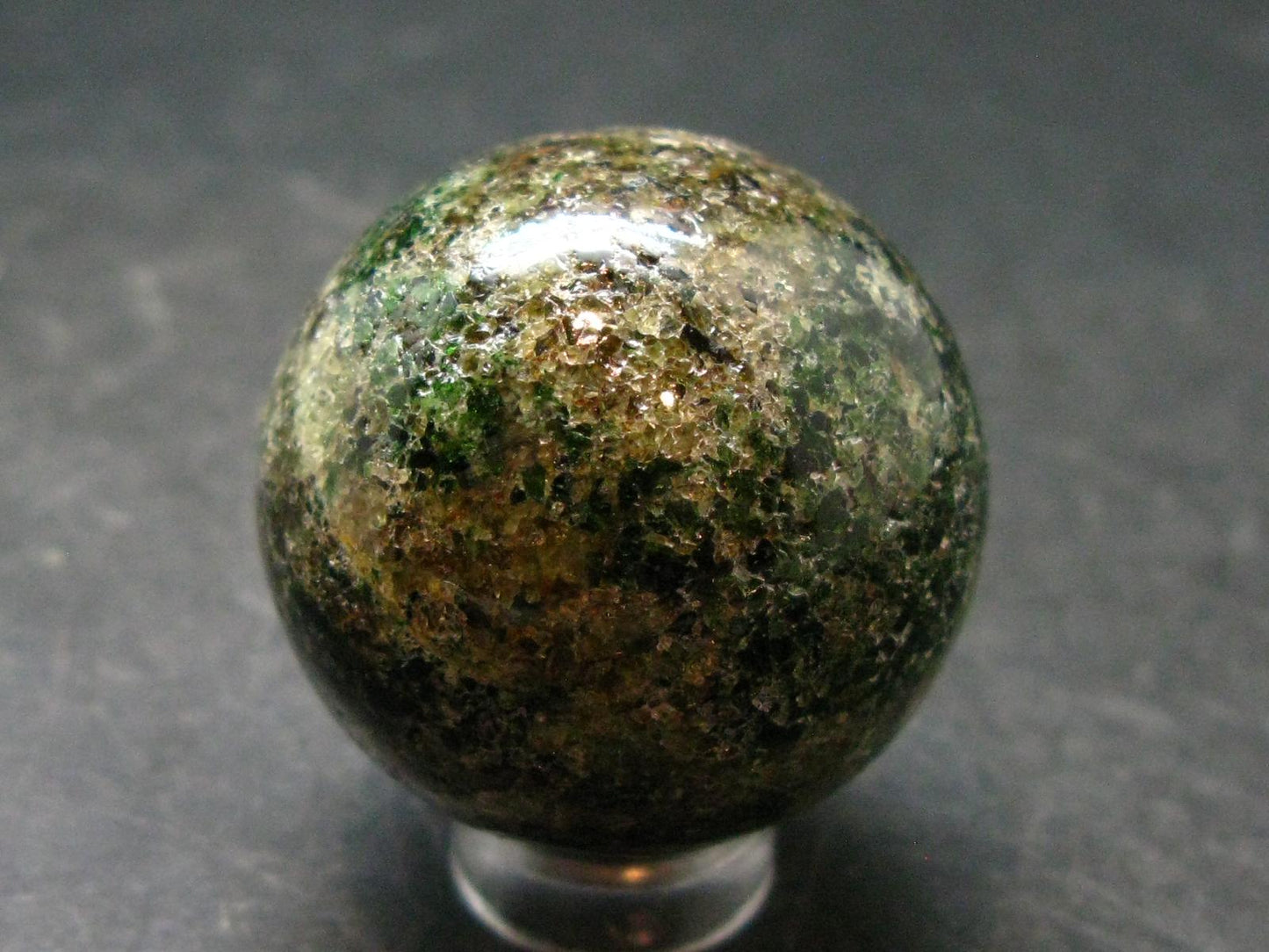 Peridot Olivine Sphere from Arizona, USA - 1.3" -57.68 Grams