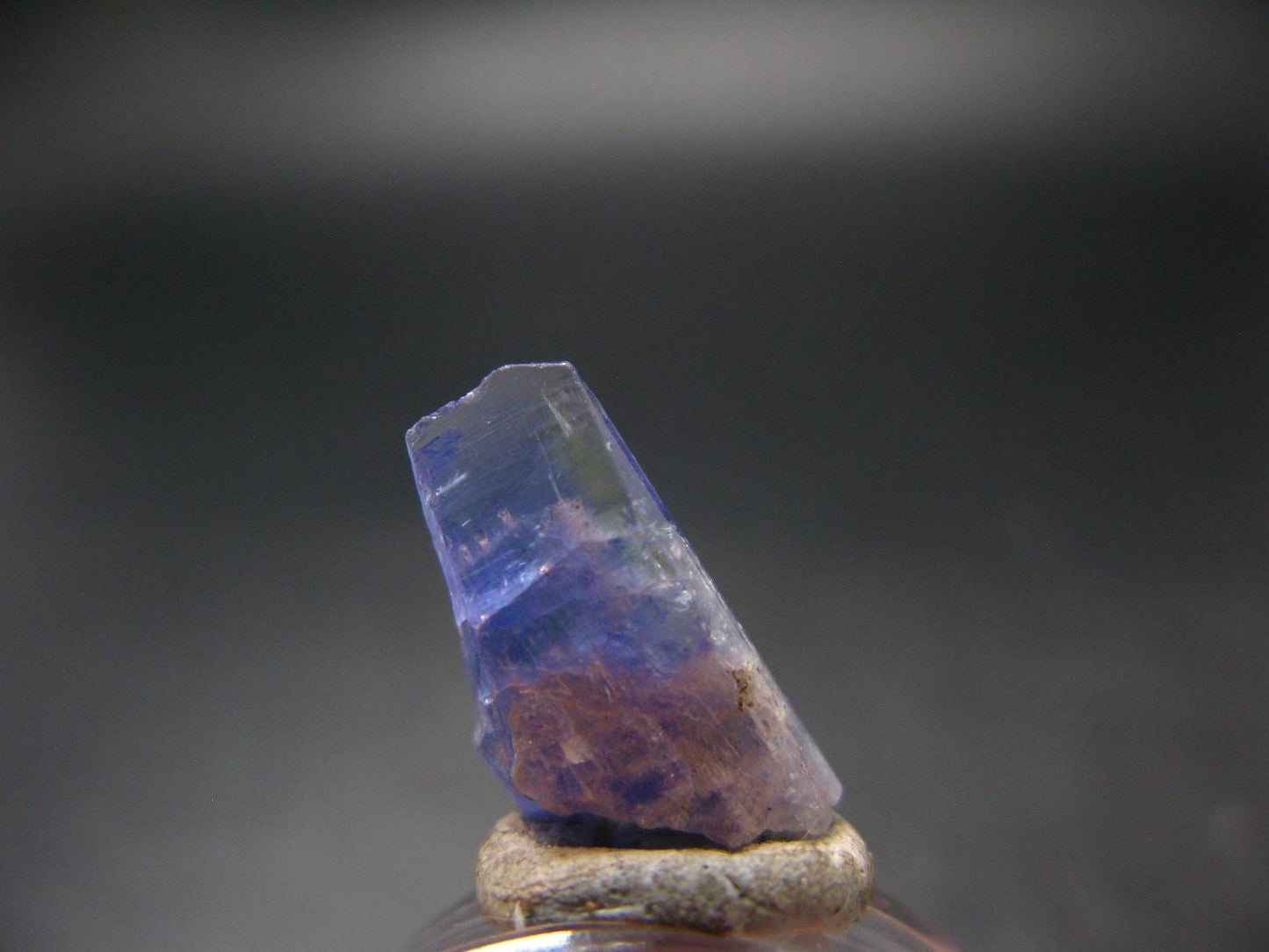 Fine Gem Tanzanite Zoisite Crystal From Tanzania - 9.15 Carats - 0.7"