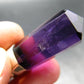 Genuine Rich Purple Faceted Amethyst Silver Pendant From Brazil - 2.1" - 14.48 Grams