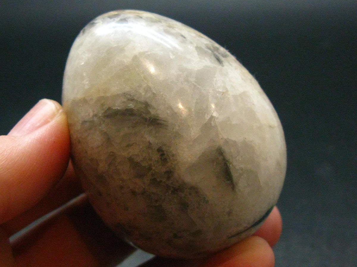 Blue Kyanite Egg From Brazil - 2.1"