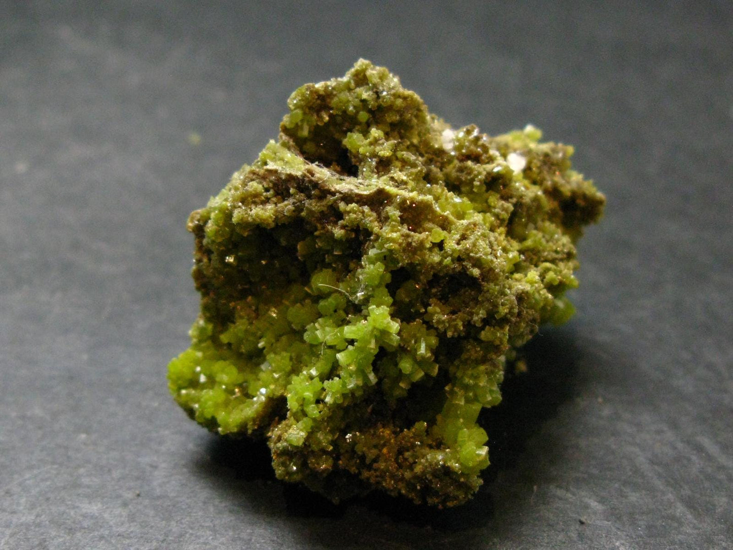 Very Nice Rare Pyromorphite Cluster from China - 1.6" - 44.81 Grams