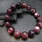Lepidolite Genuine Bracelet ~ 7.5 Inches ~ 14mm Round Beads
