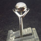 Natural Oval Shaped Glow From Inside Moonstone 925 Silver Ring - Size 7.5 - 2.4 Grams