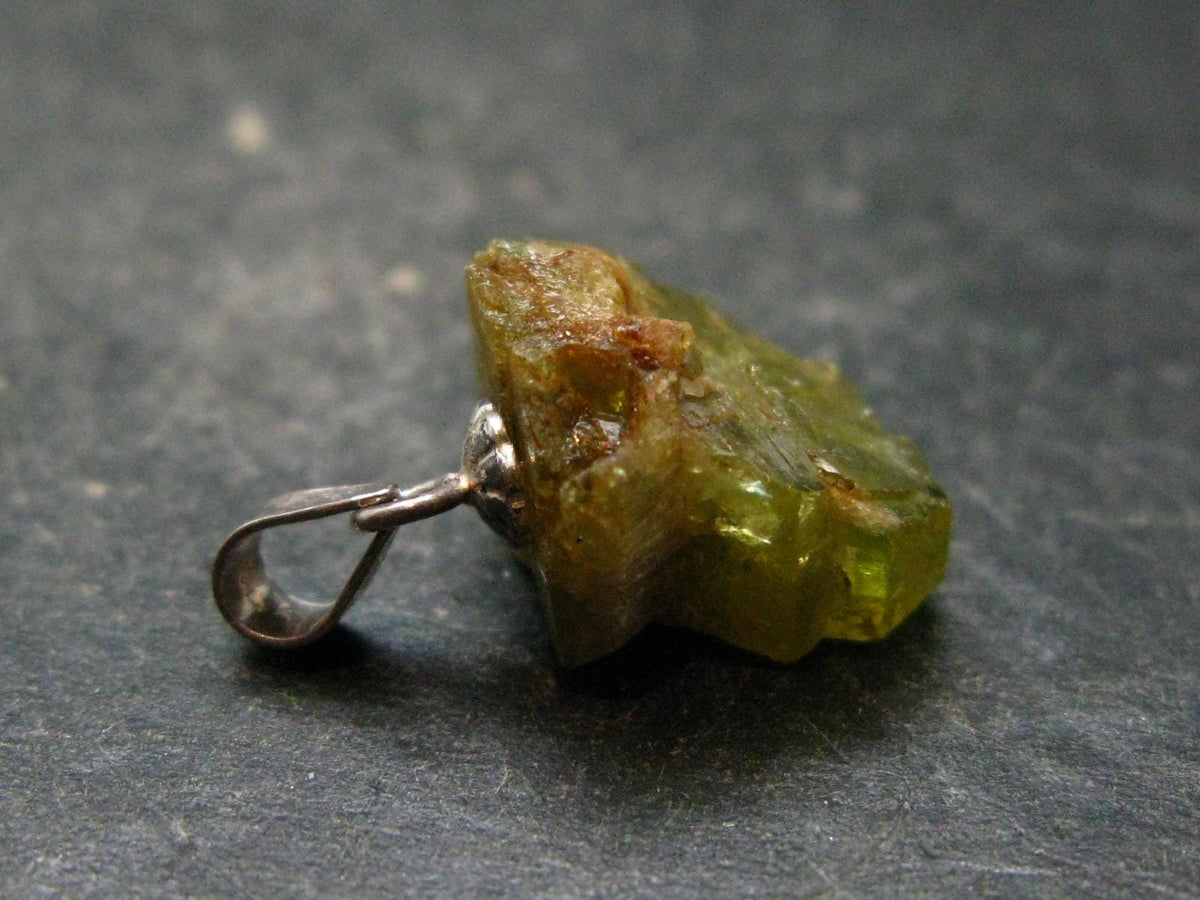 Large Chrysoberyl Pendant From Madagascar - 0.7" - 1.92 Grams