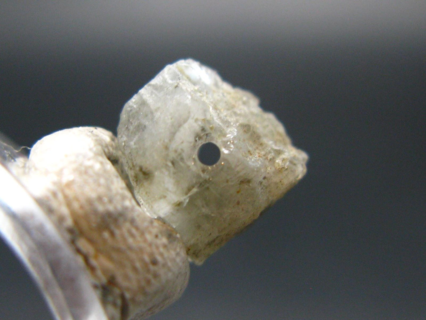 Phenakite Phenacite Crystal Bead from Brazil - 3.45 Carats