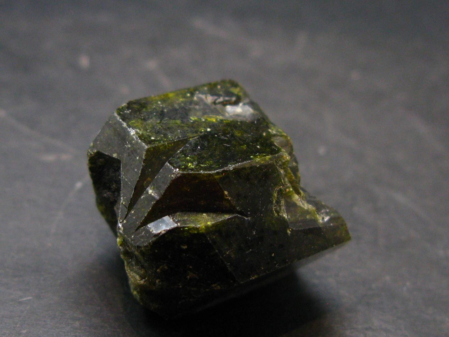 Nice Rare Terminated Epidote Crystal From Peru - 0.9" - 28.78 Grams
