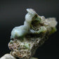 Rare Ajoite in Quartz Crystal from South Africa - 0.7" - 0.70 Grams