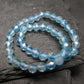 Blue Topaz Genuine Bracelet ~ 7 Inches ~ 4mm Facetted Beads