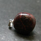 Red Cinnabar Cinabar Tumbled Pendant From Spain - 7.29 Grams - 1.0"