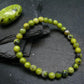 Lizardite Genuine Bracelet ~ 7 Inches ~ 6mm Round Beads