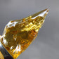 Natural Unheated Citrine Sterling Silver Pendant from Zambia - 1.2" - 2.00 Grams