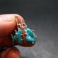 Nice Raw Natural Turquoise Sterling Silver Earrings from Mexico - 1.7 Grams