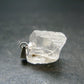Clear Petalite Crystal Silver Pendant from Brazil - 0.8" - 2.0 Grams