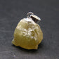 Rare Titanite Sphene Crystal Silver Pendant From Tanzania - 0.7" - 3.66 Grams