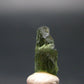Moldavite Tektite Raw Bead from Czech Republic - 11 mm - 1.55 Carats