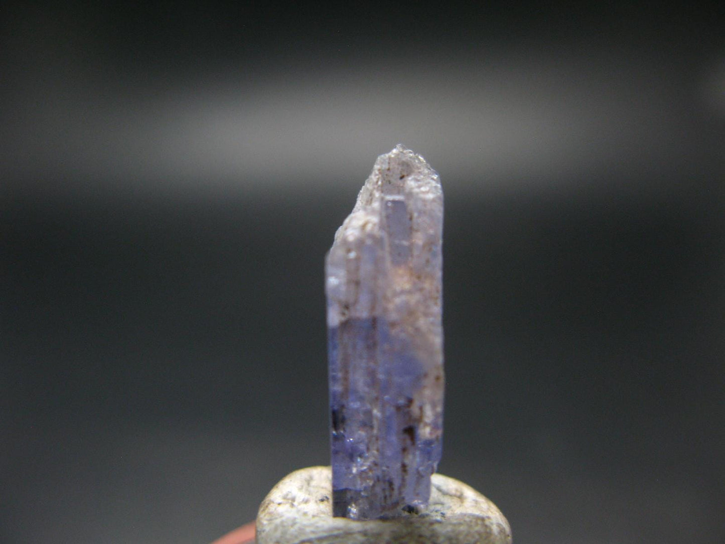 Fine Gem Tanzanite Zoisite Crystal From Tanzania - 7.55 Carats - 0.7"