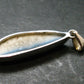 Blue Ice Glacierite Silver Pendant from Indonesia - 1.9" - 7.0 Grams