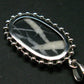 Rare White Buffalo Turquoise Silver Pendant - 1.6" - 4.73 Grams
