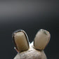Phenakite Phenacite Stud Earrings From Brazil - 0.5" - 1.24 Grams