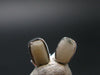 Phenakite Phenacite Stud Earrings From Brazil - 0.5" - 1.24 Grams