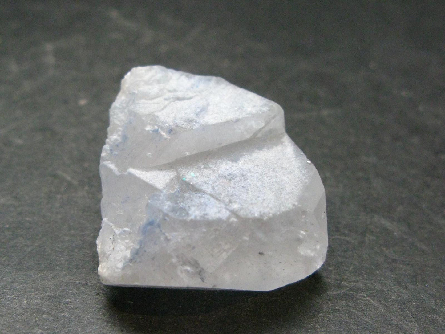 Dumortierite In Quartz Crystal From Brazil - 1.2" - 18.72 Grams