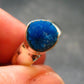 Cavansite Ring From India - 4.60 Grams - Size 7.5