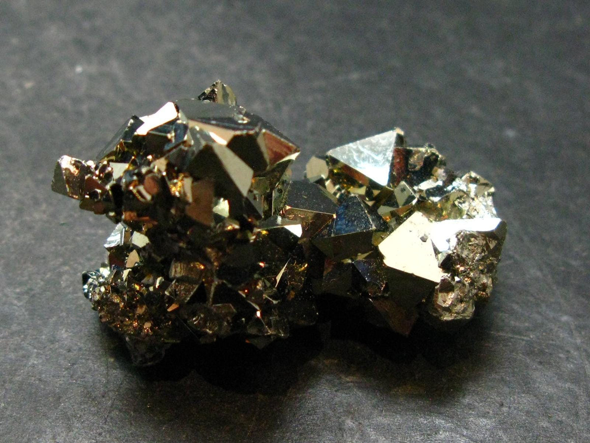 Pyrite Cluster From Peru - 1.7" - 37.46 Grams
