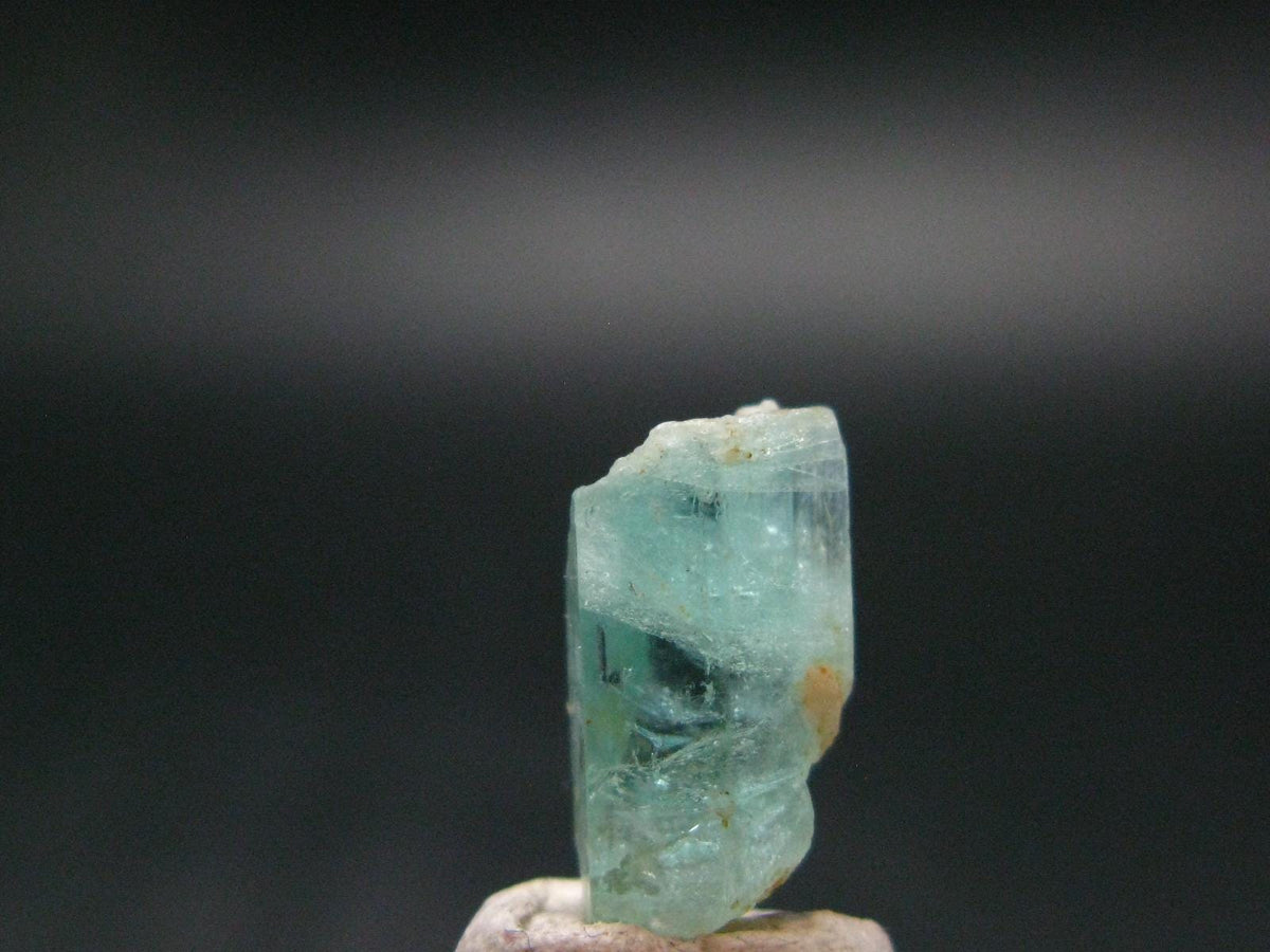 Emerald Vanadium Beryl Crystal From Nigeria - 0.7" - 6.55 Carats