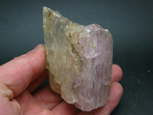 Gem Bicolor Kunzite Spodumene Crystal From Afghanistan - 3.0"